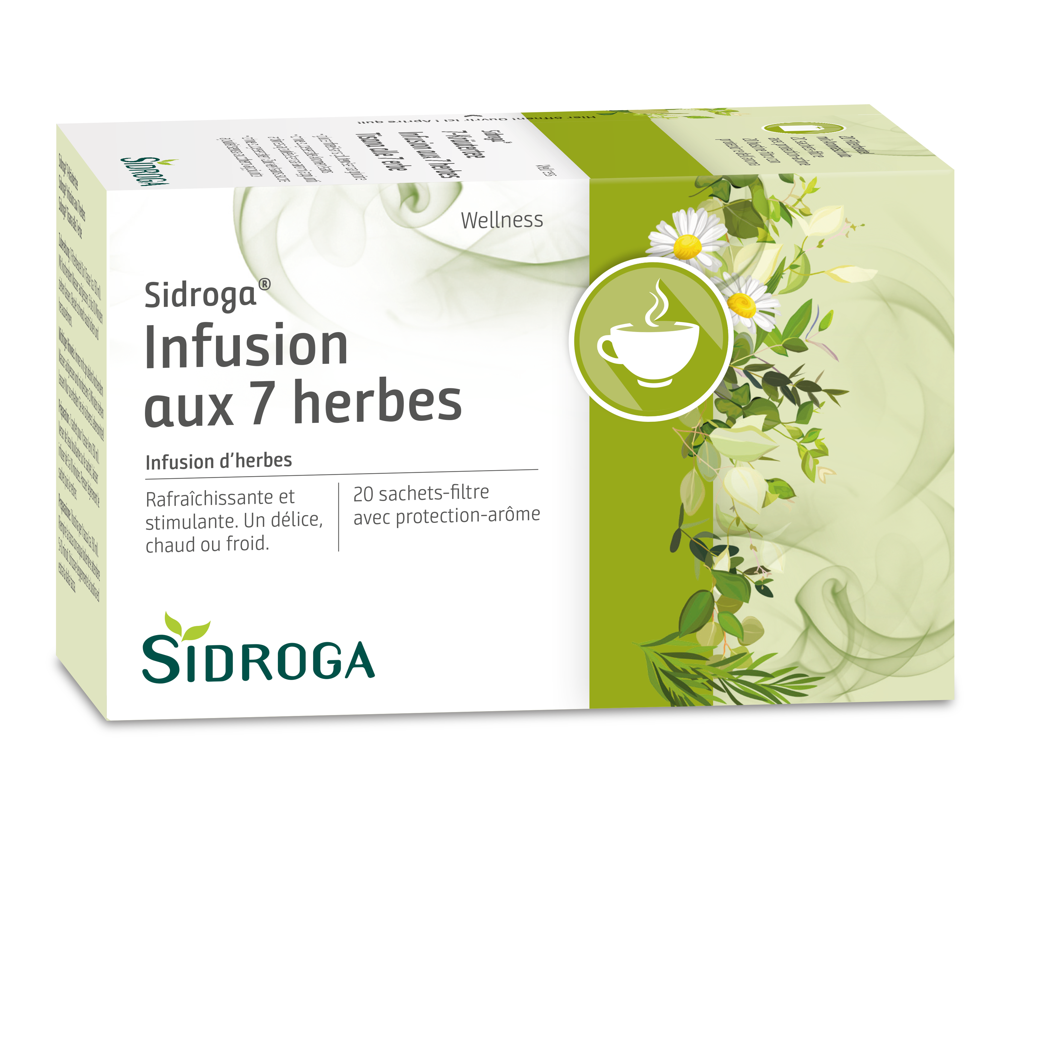 Sidroga 7-Kräuter Tees Btl 20 Stk