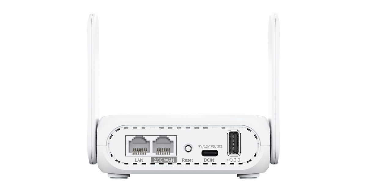 ASUSRT-BE58 Go draadloze router wlan lte router  (Wit)