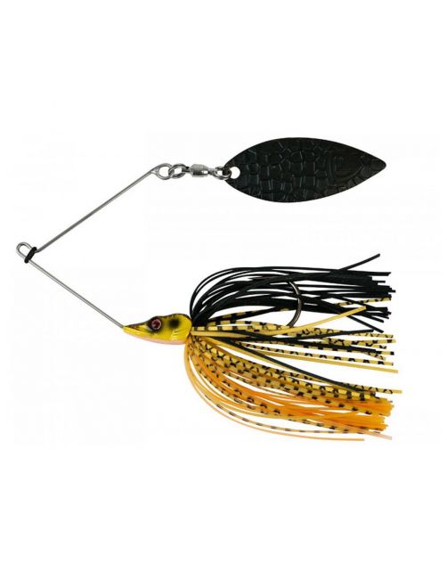 Fox Rage Spinnerbait 7g - Black & Gold - Spinner & Lepel -