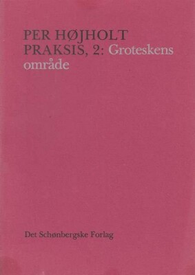Groteskens Område - Per Højholt - Bog