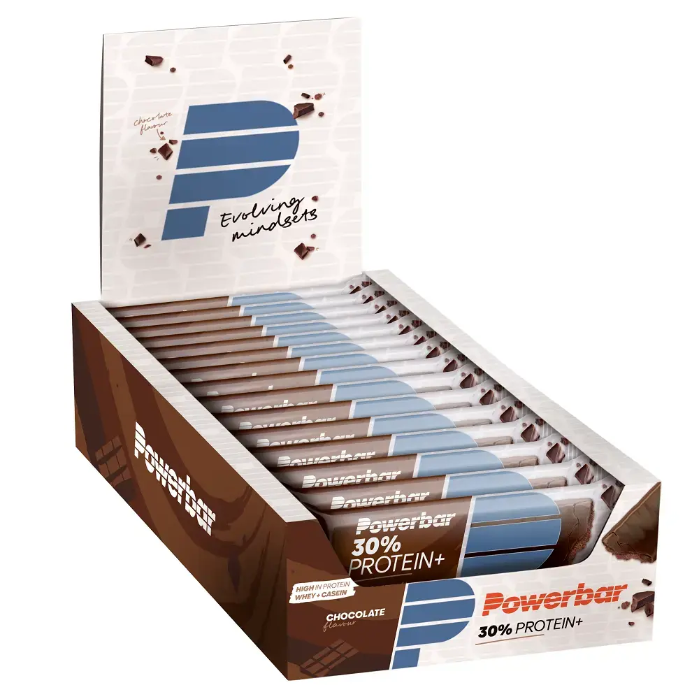 PowerBar Protein Plus Bar 30% Chocolade Repen 15 stuks