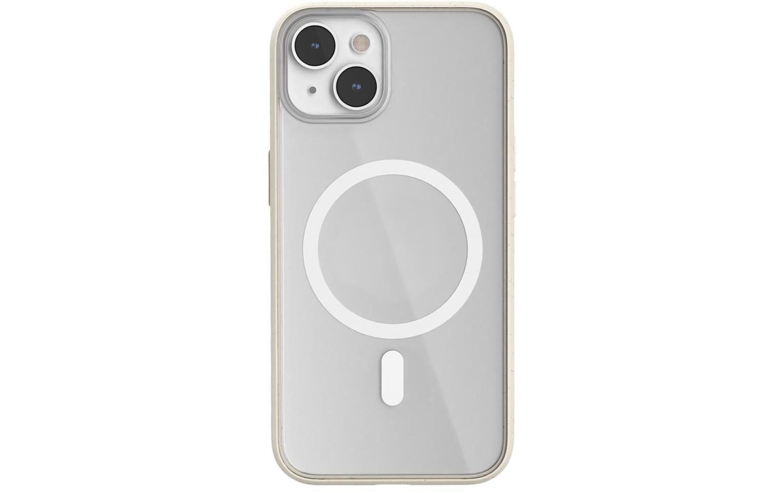 Back Cover Clear Case MagSafe iPhone 14 Plus WeissMagSafe kompatible Schutzhülle für das Apple iPhone 14 Plus