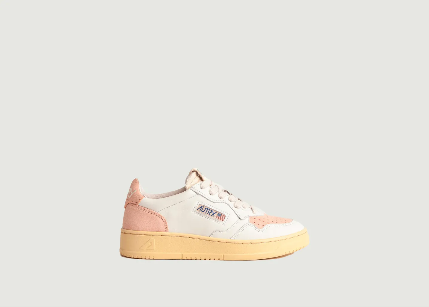 Baskets Medalist Low Daim et Cuir AUTRY