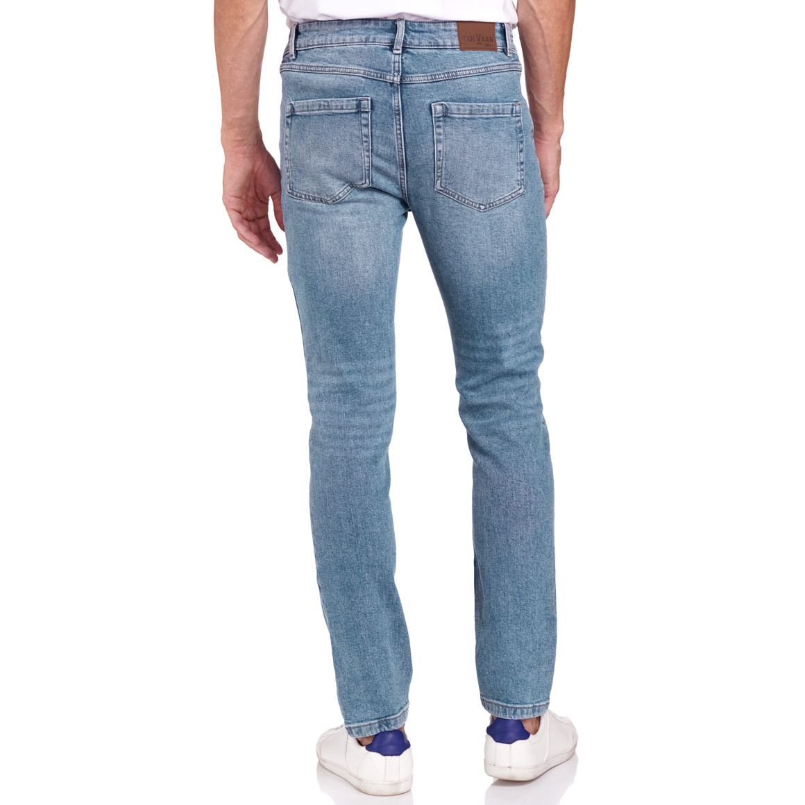 VanVaan Herren Jeans in Regular Fit hellblau