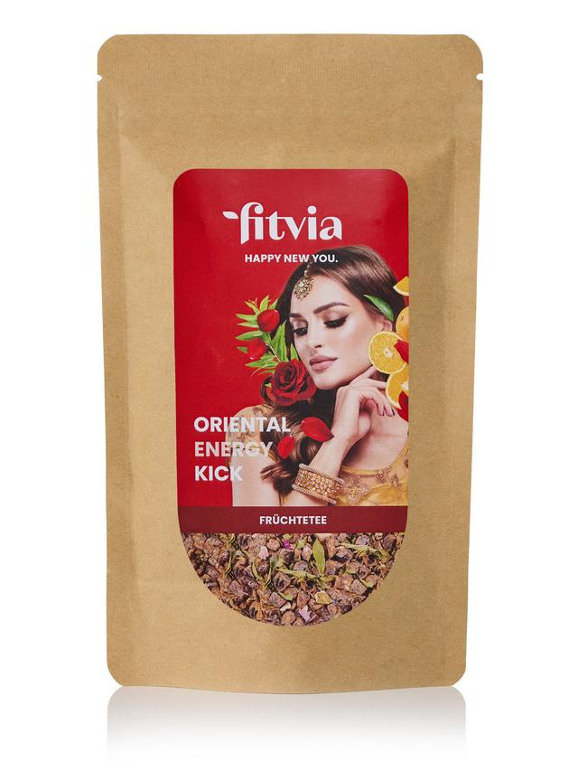 Früchtetee Rosen-Guarana, lose, 100 g