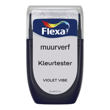 Flexa Creations muurverf kleurtester Violet Vibe 30ml