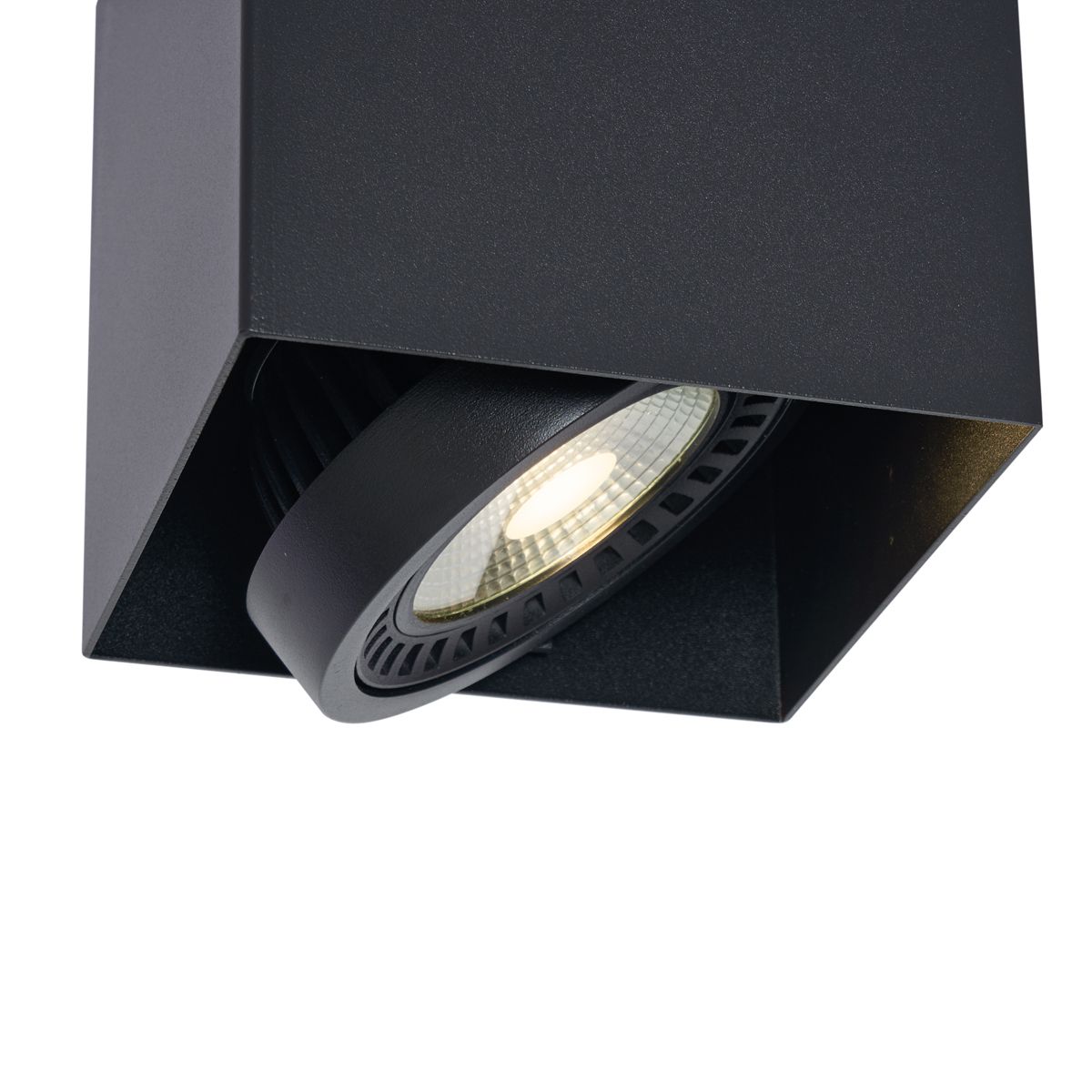Moderne opbouw spot zwart incl. LED dimbaar - Dionysos