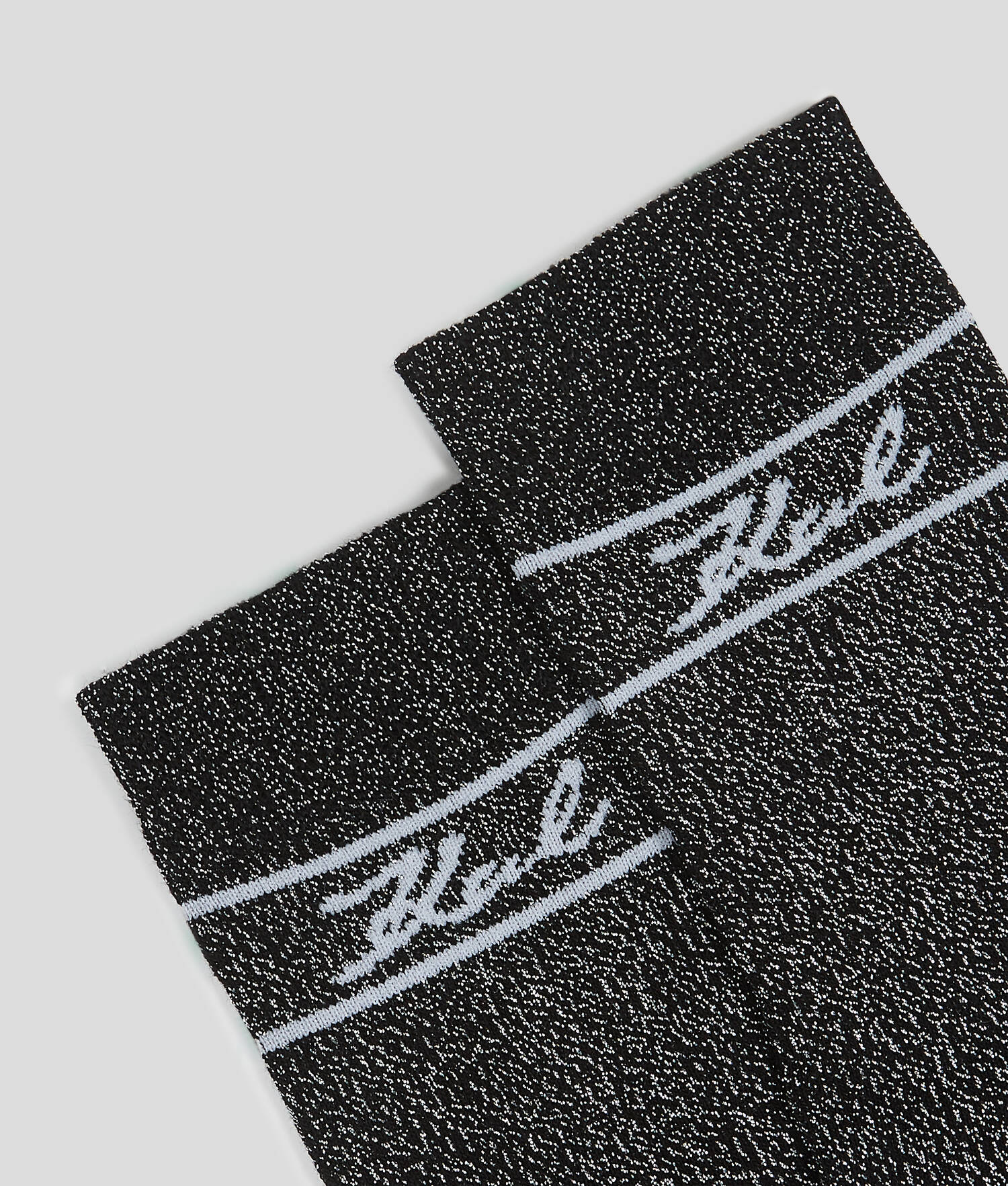 CHAUSSETTES K/SIGNATURE – LOT DE 2 - Chambray doux et noir