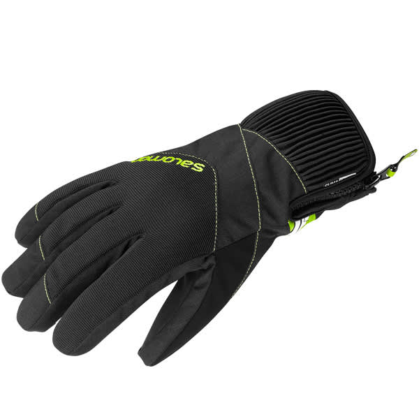 Gant de ski SALOMON SALOMON LIBERTY CS BLK/GREEN 14 BLK/GREEN