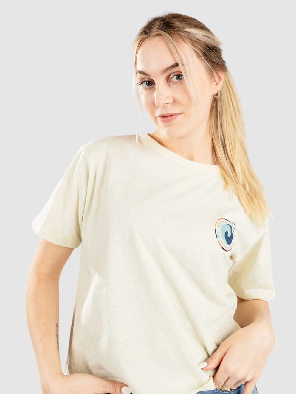 Patagonia Unity Fitz Easy Cut Responsibili T-Shirt birch white