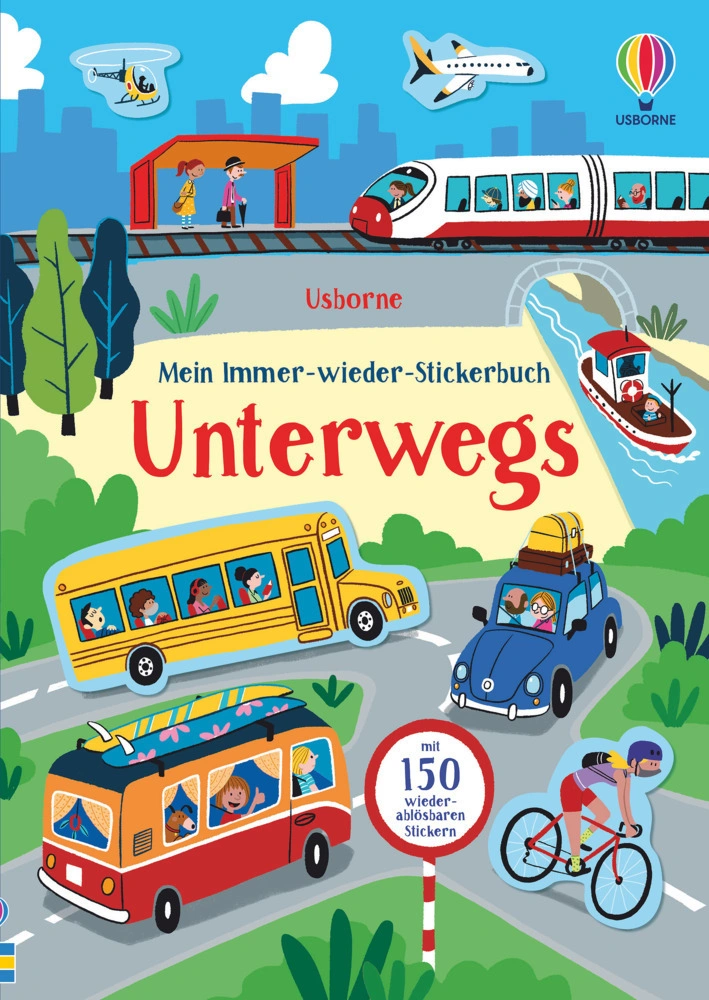 Meine Immer-wieder-Stickerbücher / Mein Immer-wieder-Stickerbuch: Unterwegs