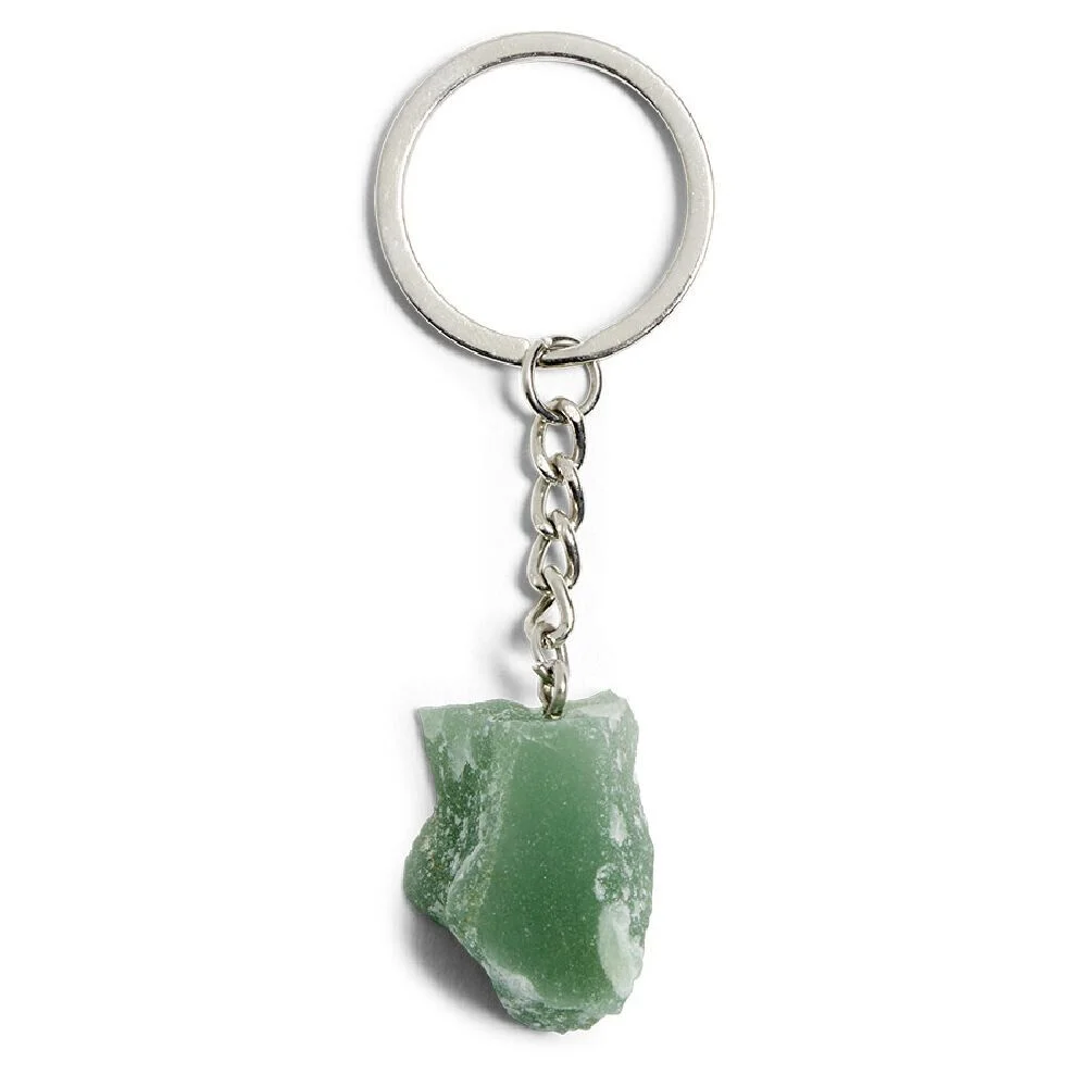 Porte clé pierre naturelle reconstituée - 3 coloris