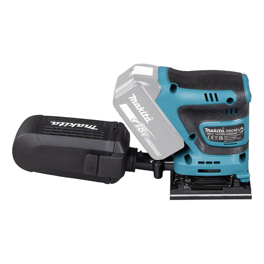 PLANSLIPER MAKITA DBO481Z LXT 18V UTEN BATTERI