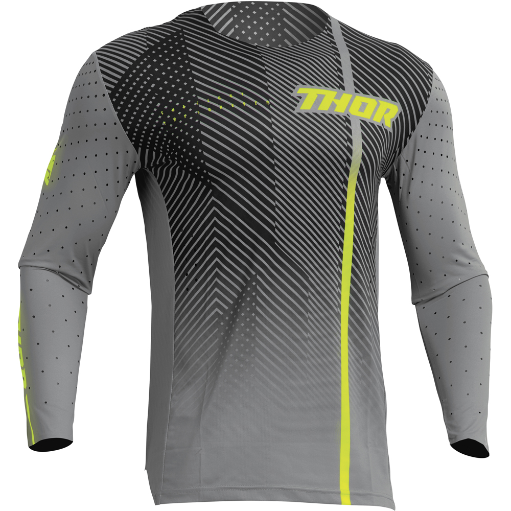 Thor Motocross - Maillot Prime Tech Gris / Noir