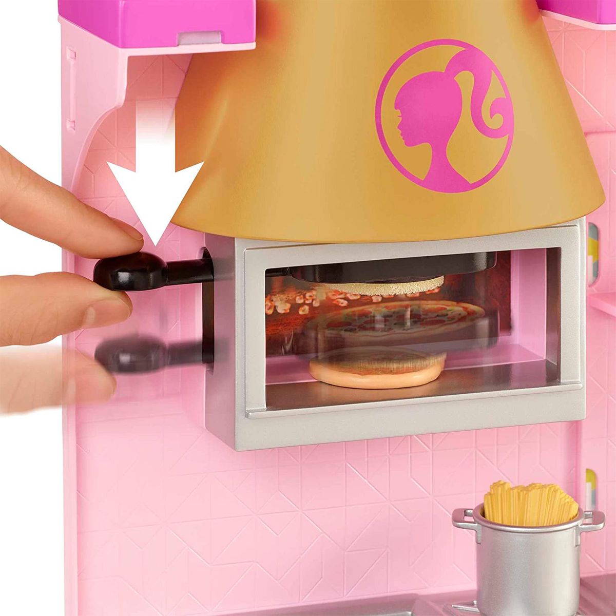 Mattel HGP59 - Barbie - Cook`n Grill Restaurant mit Puppe