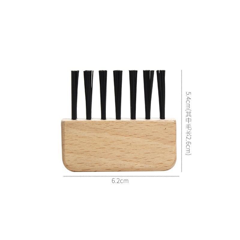 Gizmi - Set: Houten haarborstel + reinigingsborstel