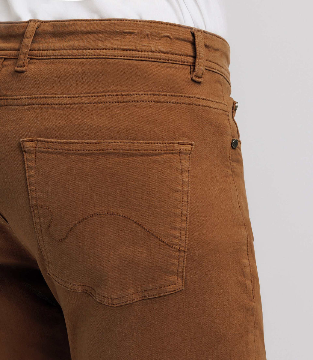 Jean confortable camel