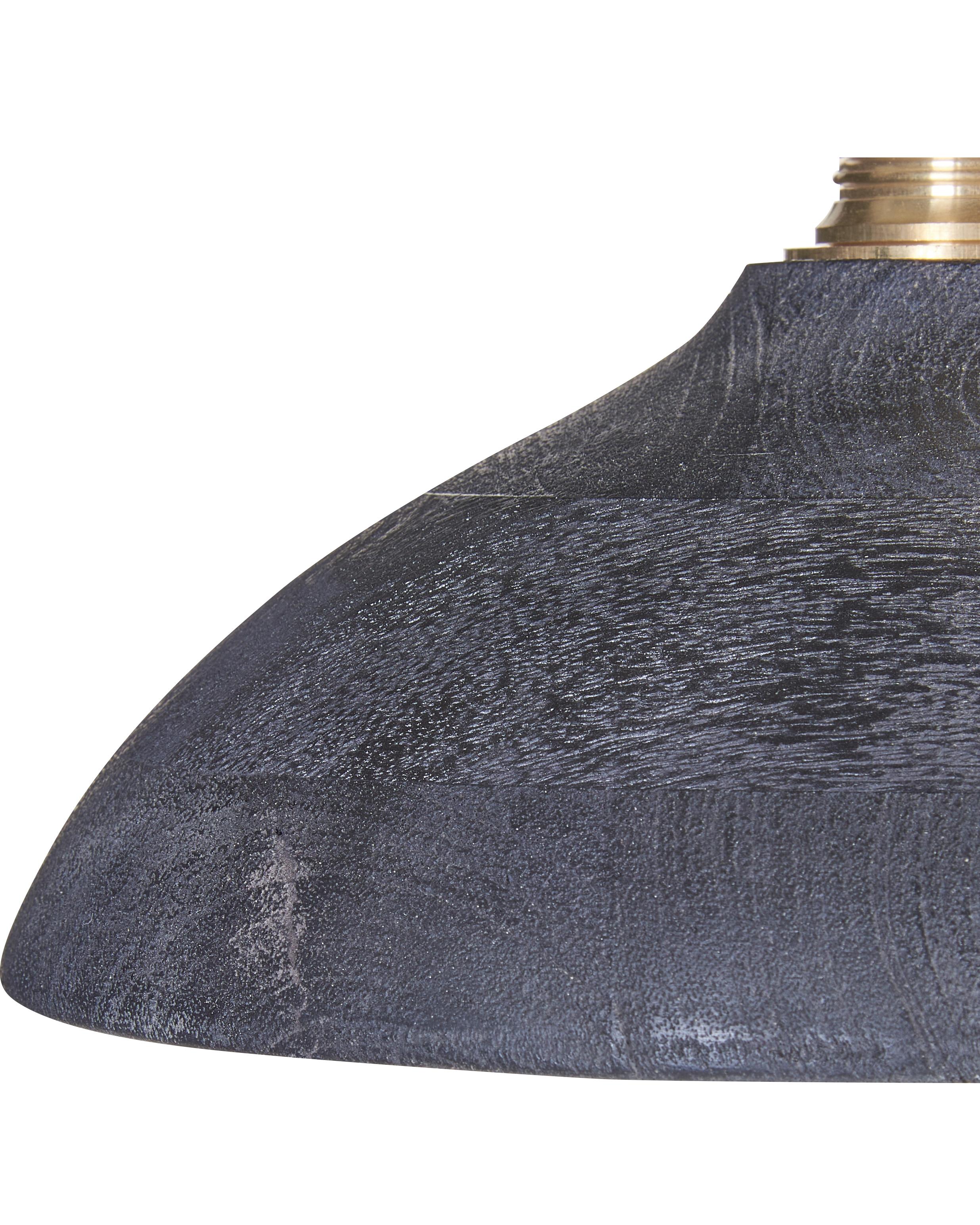Hanglamp CHEYYAR Mangohout Zwart