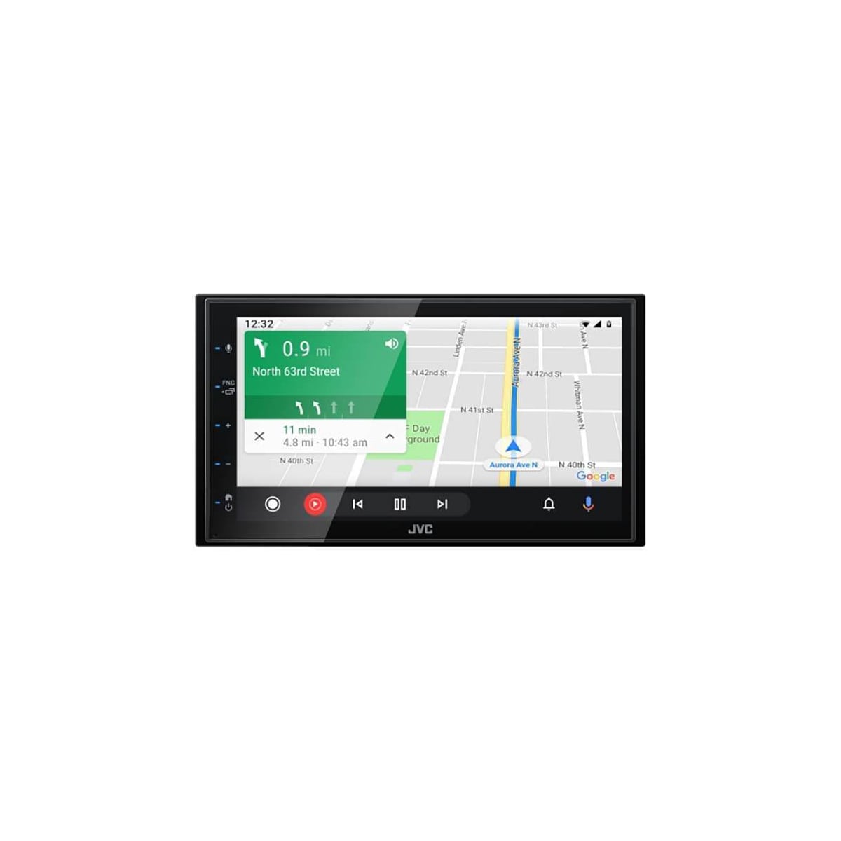 JVC KW-M560BT Bluetooth, Apple CarPlay og Android Auto