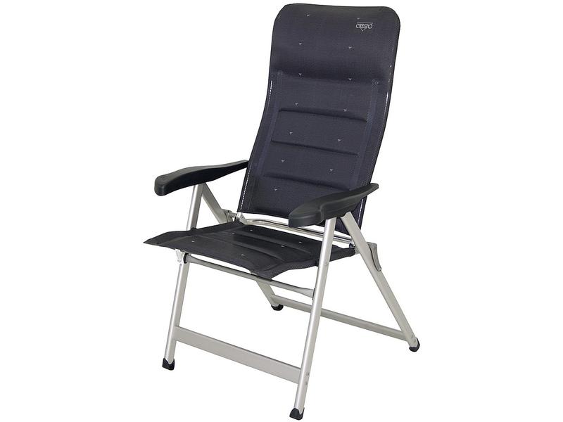 Crespo Campingstuhl Deluxe Anthrazit Stuhl