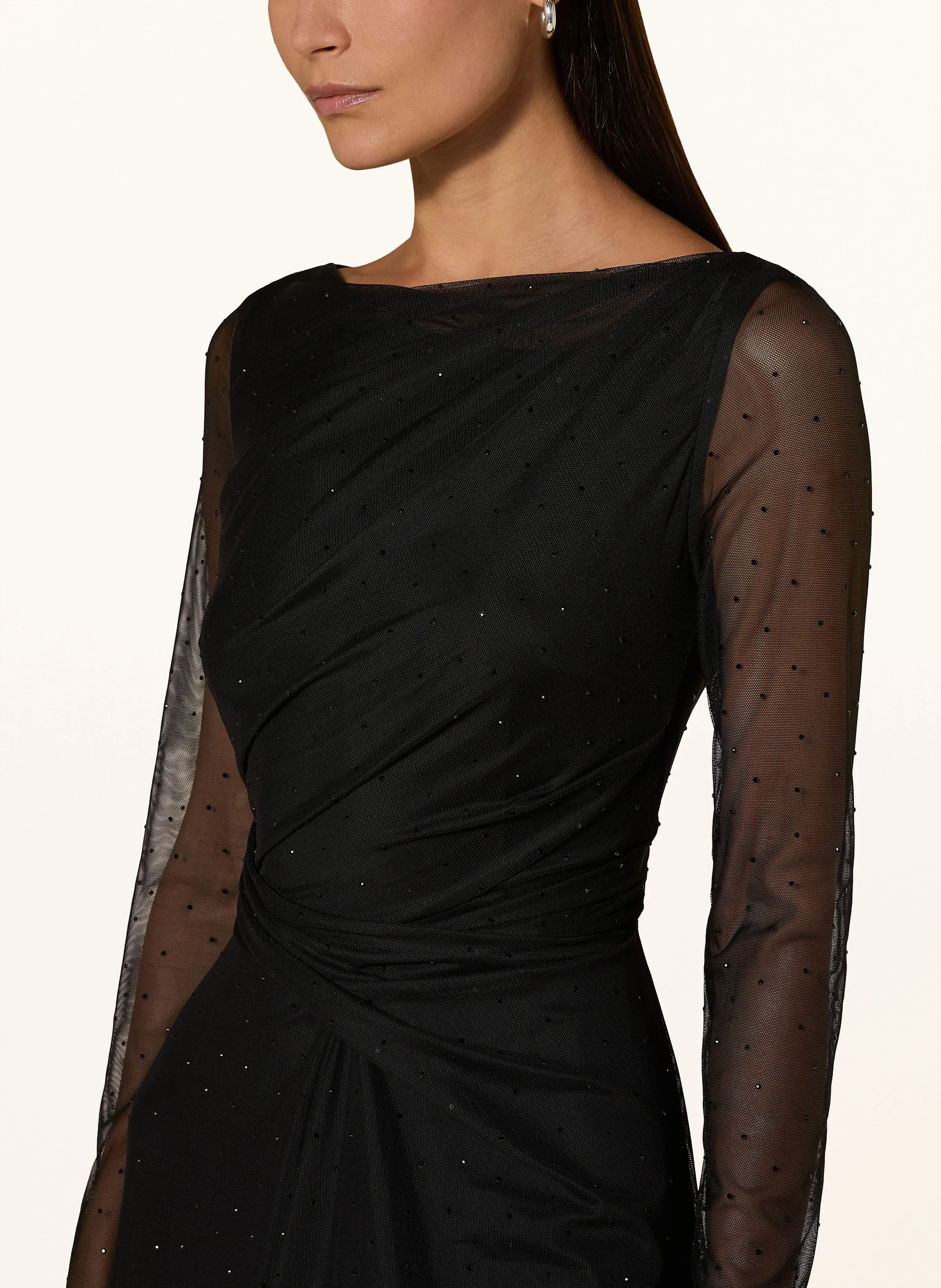 TALBOT RUNHOF Cocktailkleid mit Schmucksteinen
