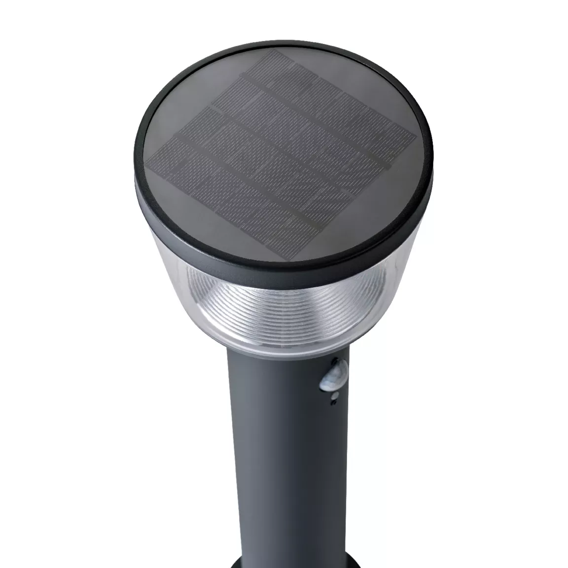 Borne de jardin solaire 600 lumens (H94 cm) Orion lux Gris anthracite