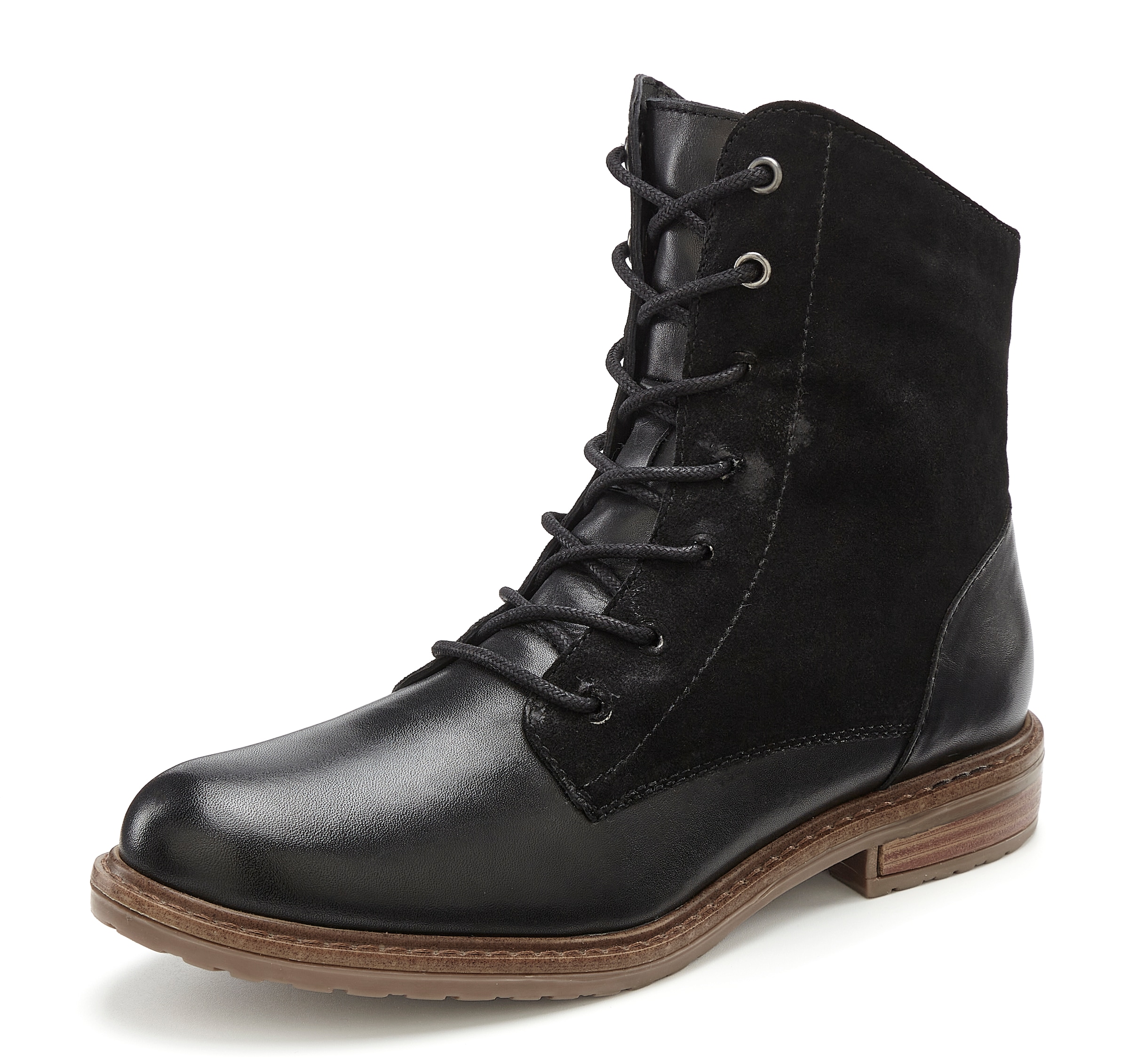 LASCANA Stiefelette »Boots«  aus Leder