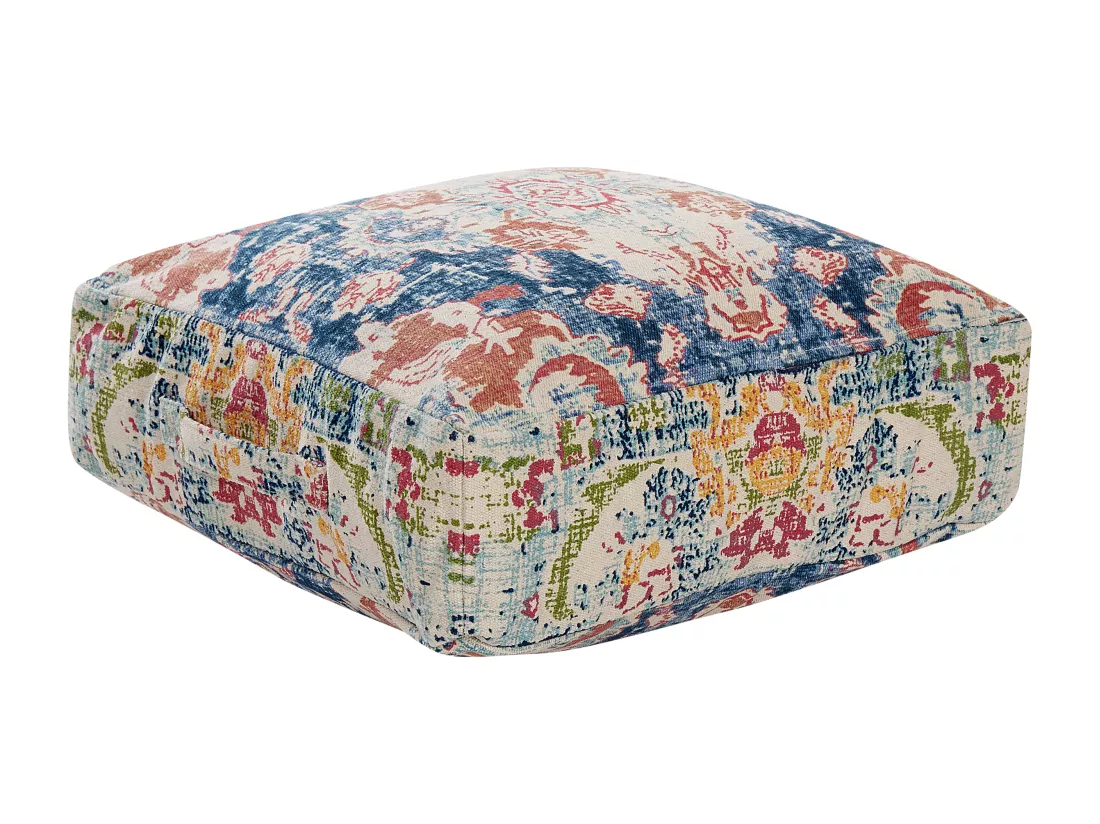 Coussin de sol OUED Coton Multicolore