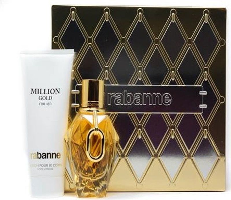 Rabanne - Million Gold for Her - Cadeauset - Geur en Bodylotion