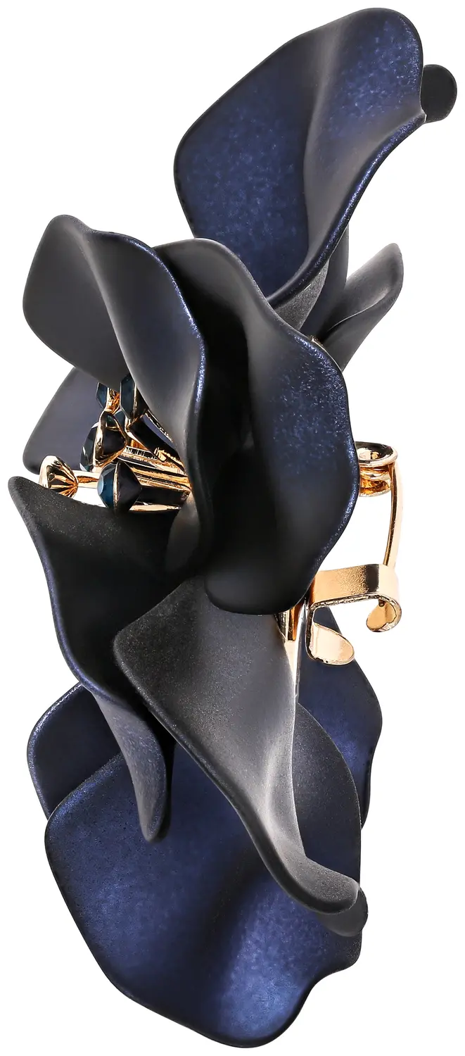 Brosche - Iridescent Blue