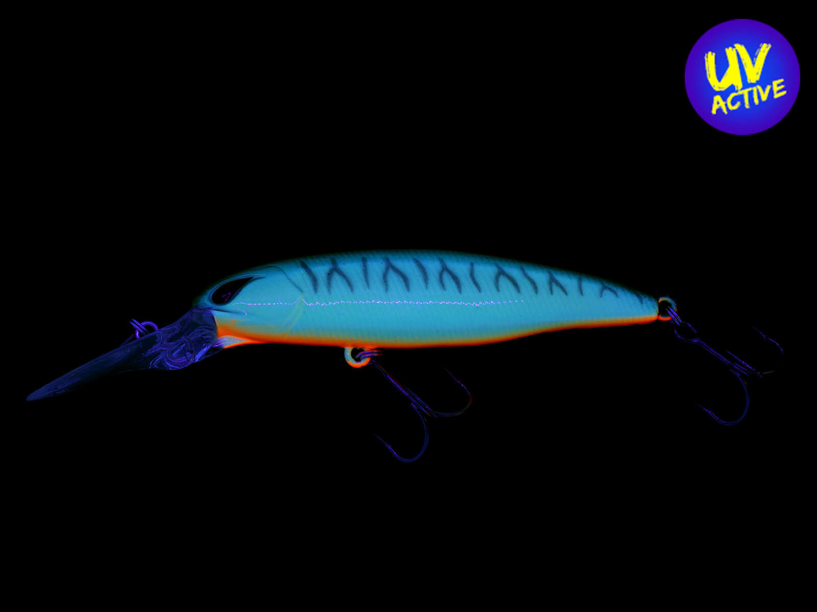 Laydown Minnow Deep JW - Cream Chartreuse Hot Tiger(Nories)