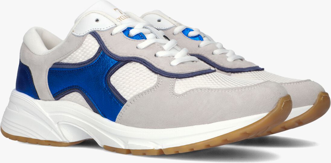 CYCLEUR DE LUXE blauwe cycleur de luxe lage sneakers jet