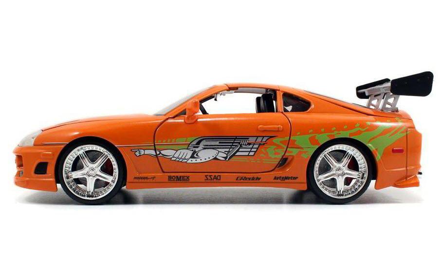 Fast & Furious Brian & Toyota Supra 1:24Die Cast Modell