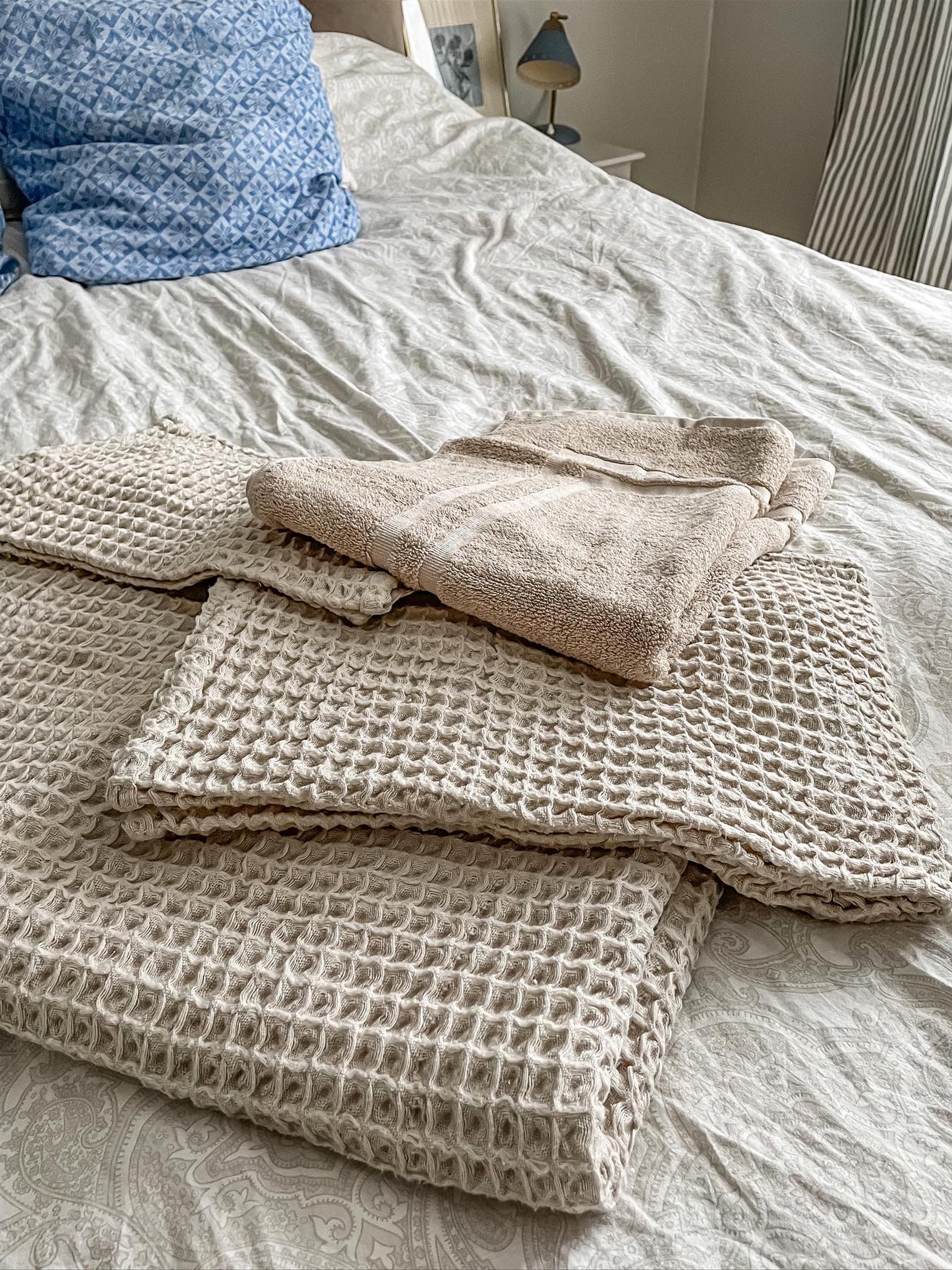 11-delige handdoekset AREORA Katoen Beige