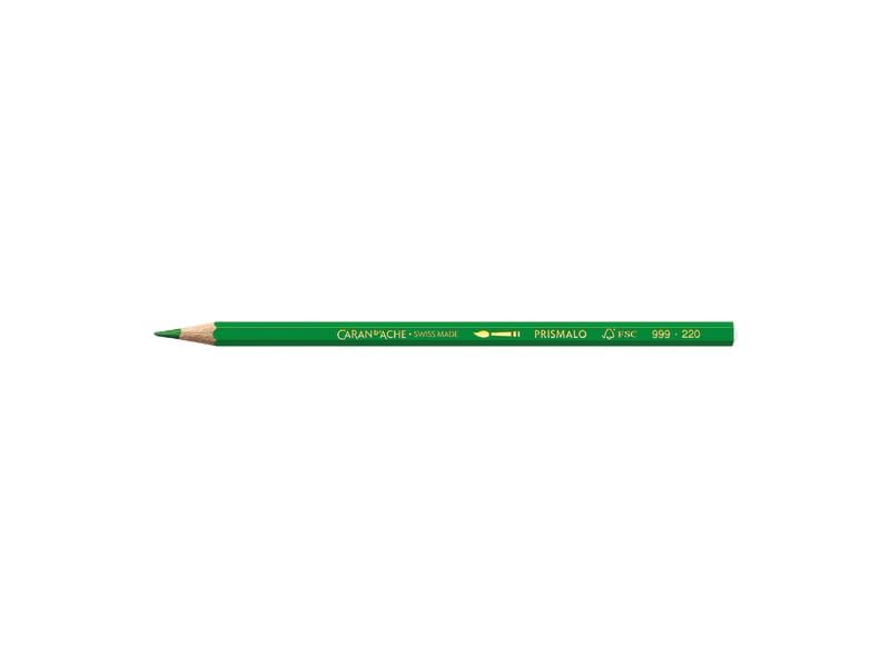 Caran d'Ache Farbstifte Prismalo 3 mm, 1 Stück, Grasgrün Wasservermalbare Buntstifte