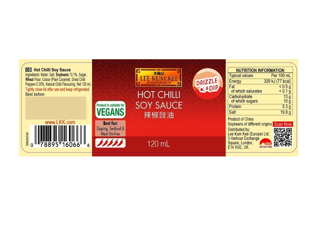 MOLHO SOJA LEE KUM KEE PICANTE 120ML