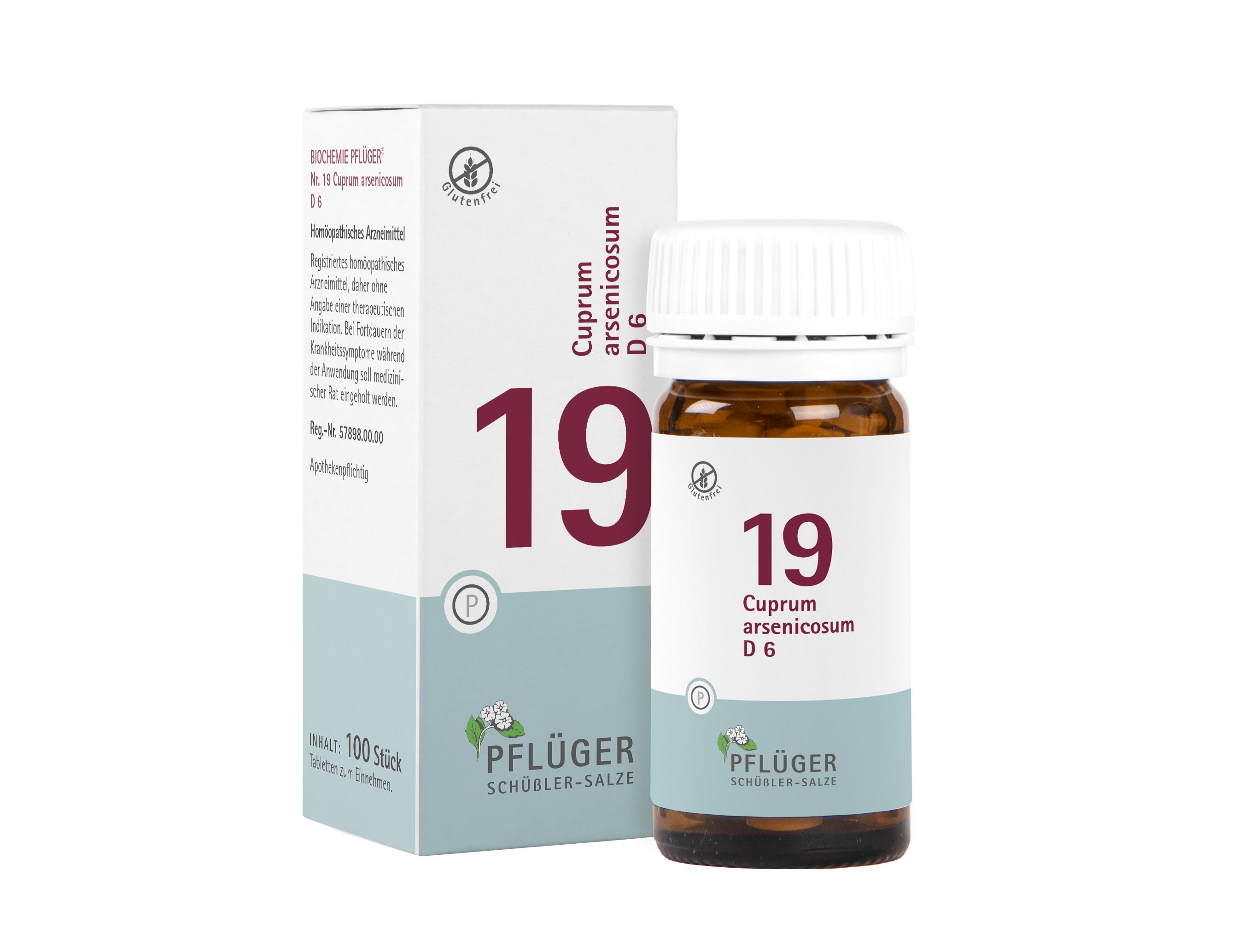 Biochemie Pflüger® Nr. 19 Cuprum arsenicosum D6 Tabletten