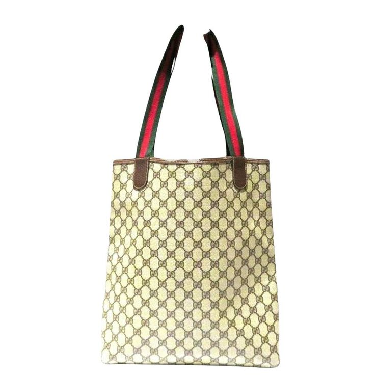 Gucci Vintage Gucci Shoulder Bag Beige