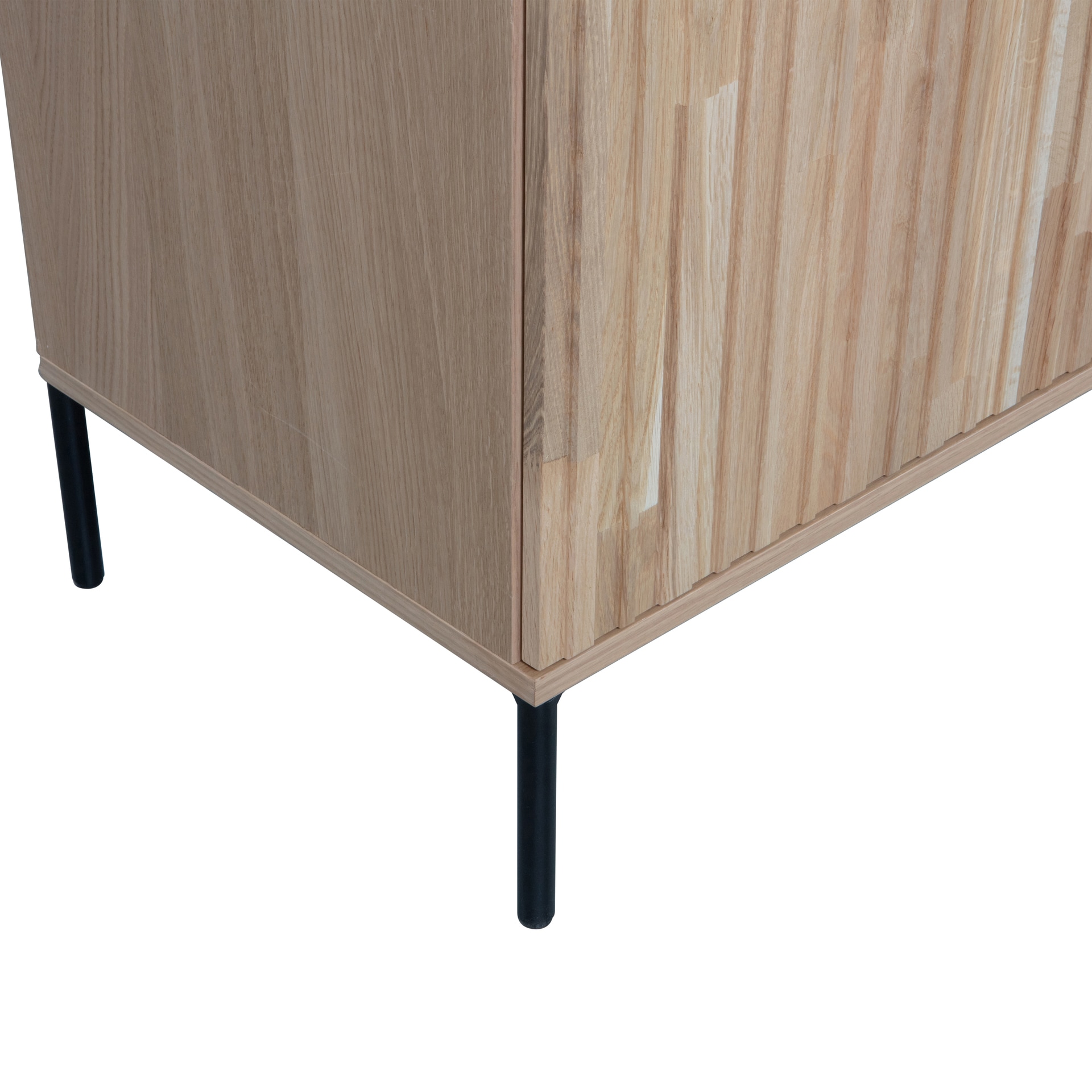 Kommode NEW GRAVURE 200 x 85 cm braun/schwarz