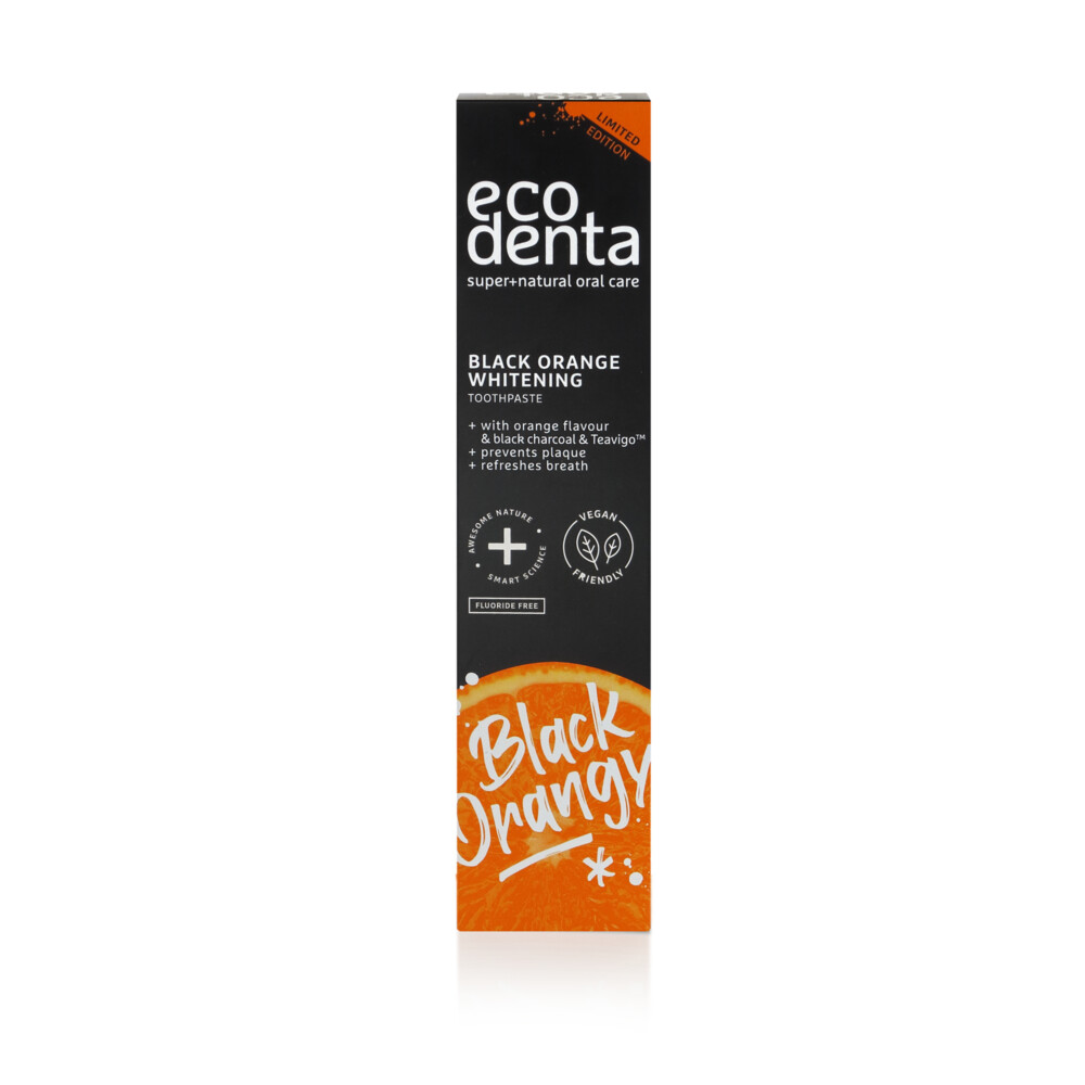 Ecodenta Tandpasta Black Orange Whitening100 ml