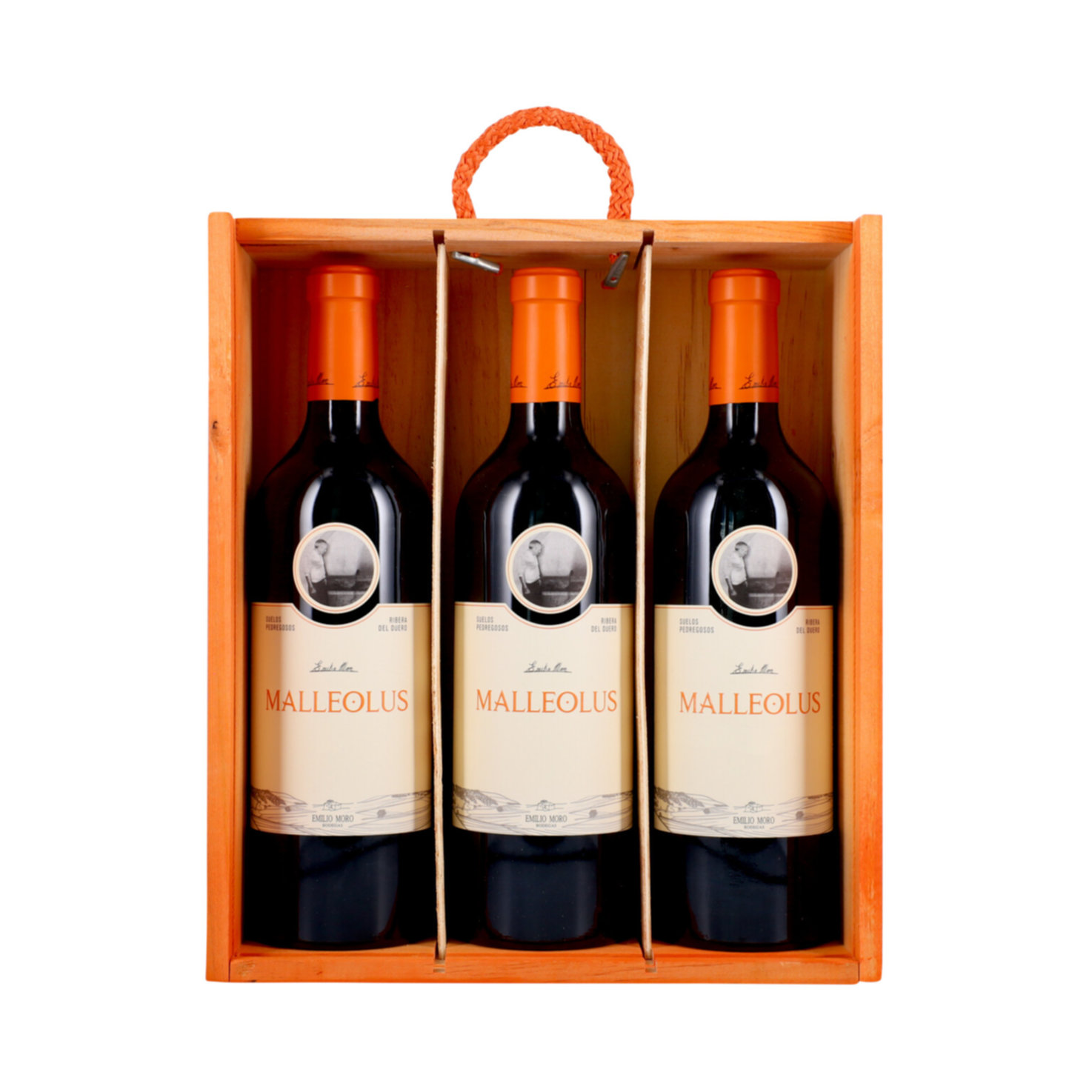 Ribera del Duero DO Malleolus Bodegas Emilio Moro 3x75cl -225cl