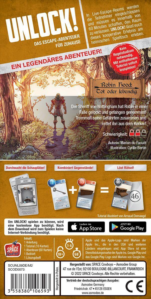 Unlock! Robin Hood: Tot oder lebendig (Einzelszenario)