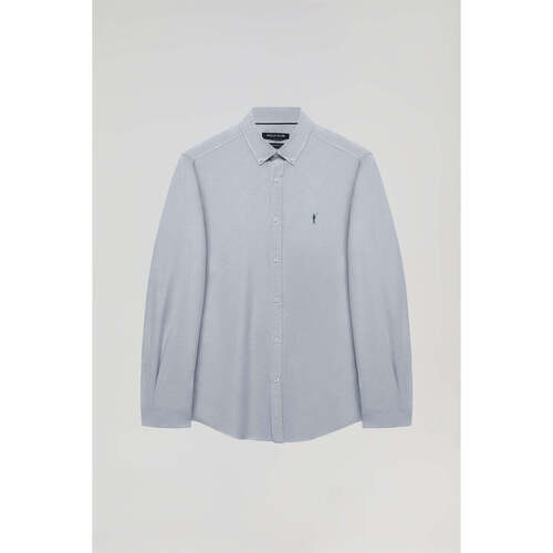 Polo Club - RIGBY GO SHIRT REG OXFORD Azul