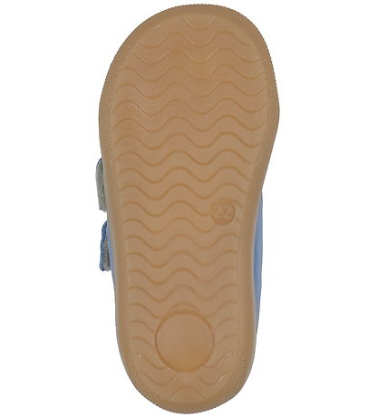 Pom Pom Lauflernschuh - First Sport Klettband - Hellblau