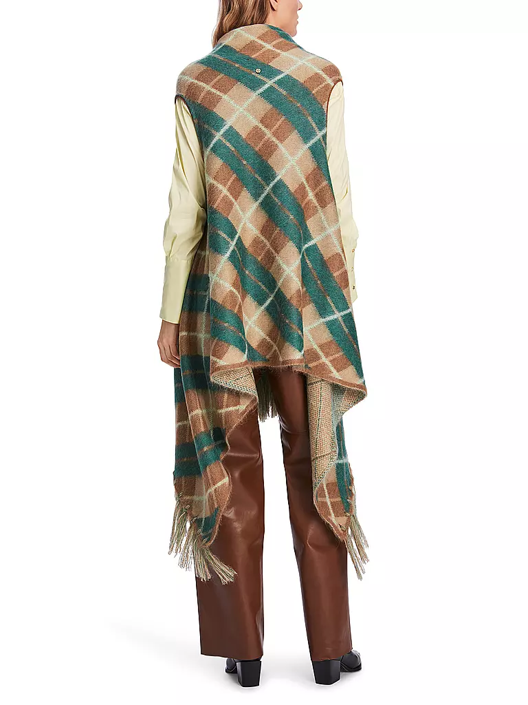 MARC CAIN Poncho - Cape orange