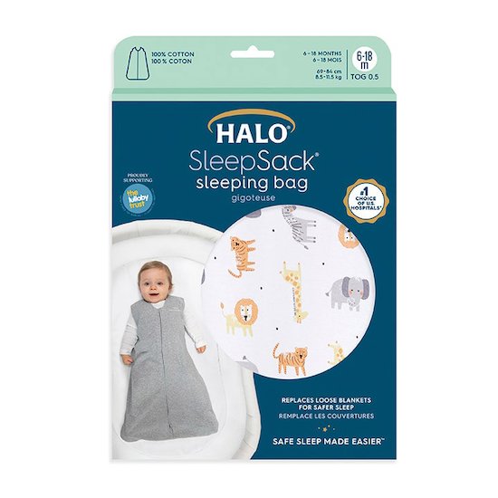 SleepSack Gigoteuse   Jungle        0-6 mois   de               Halo