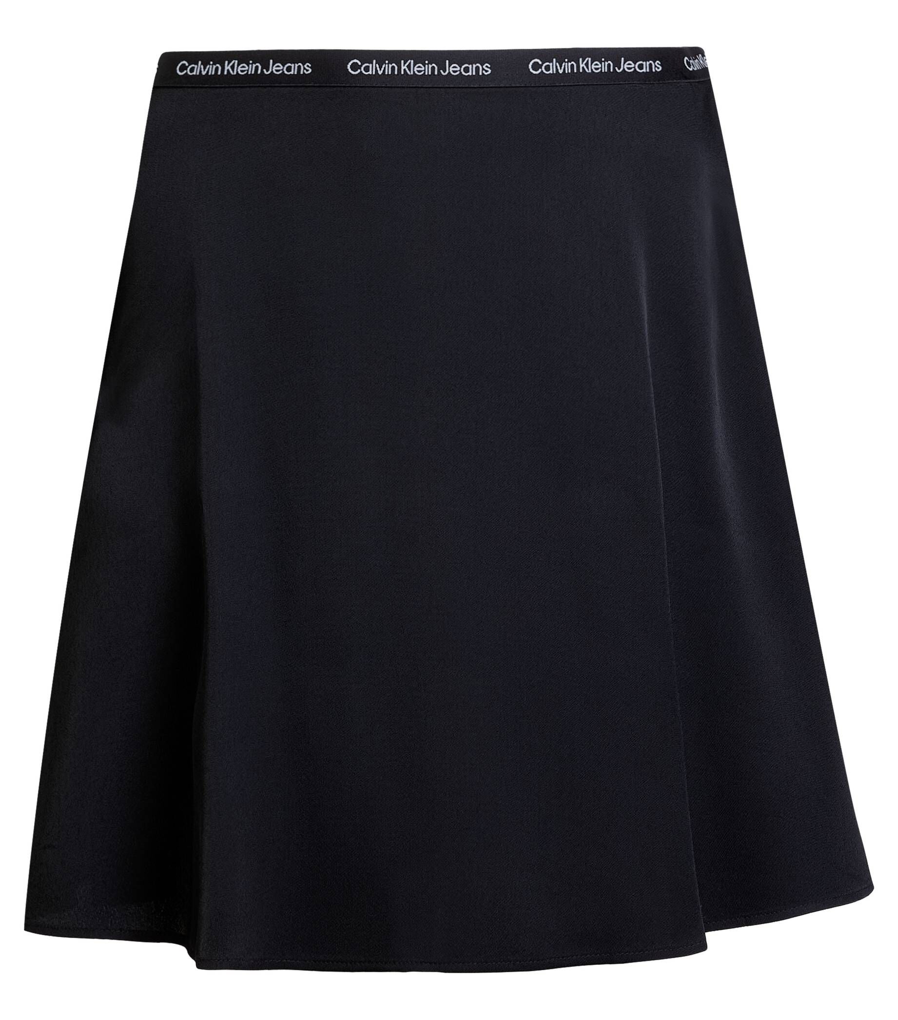 CALVIN KLEIN JEANS| Damen Rock LOGO ELASTIC SKIRT