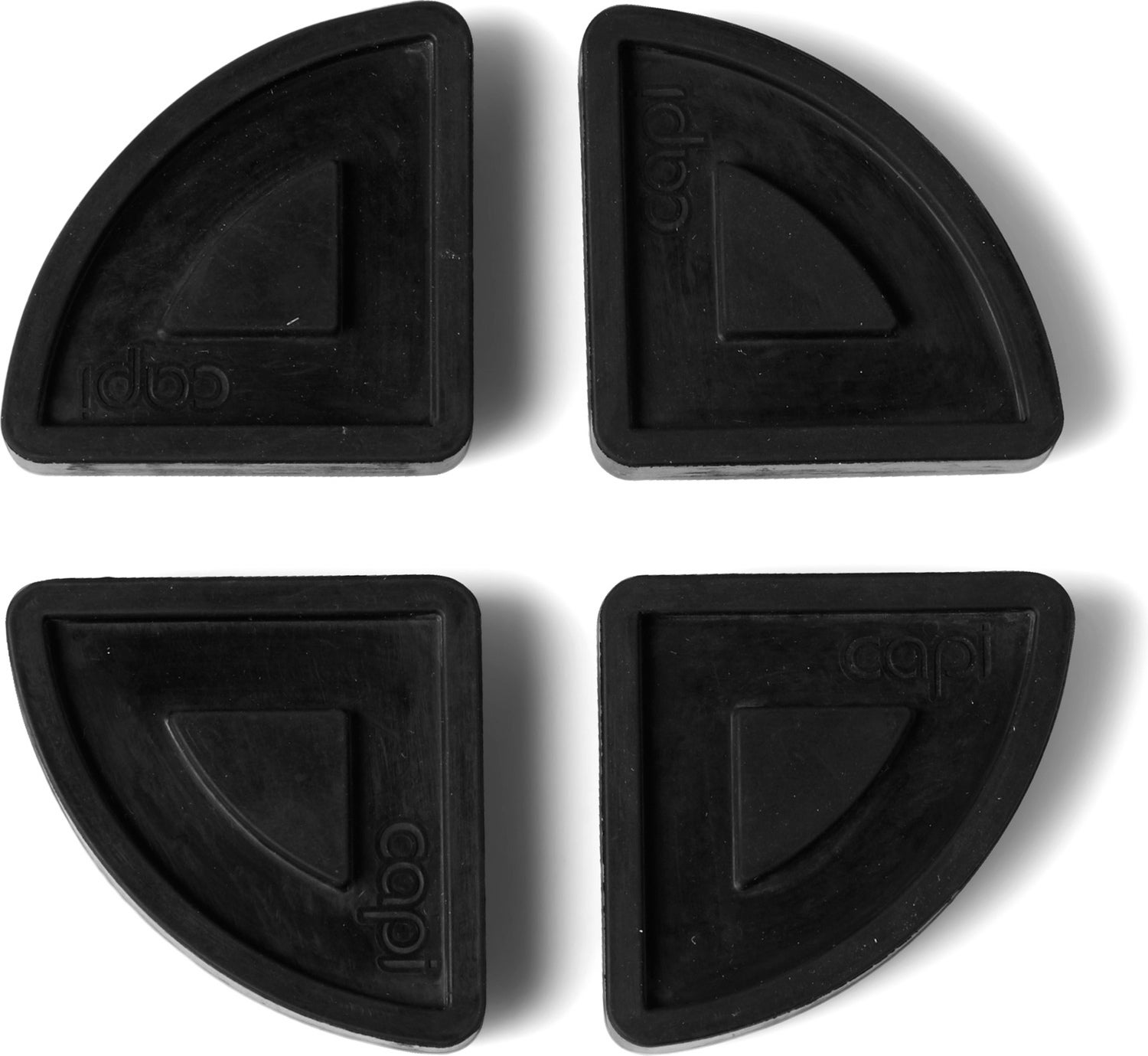 Capi Europe potvoetjes zwart D H 2 cm
