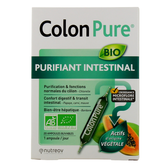 Colon Pure Purifiant Intestinal - Pharmacie des Drakkars