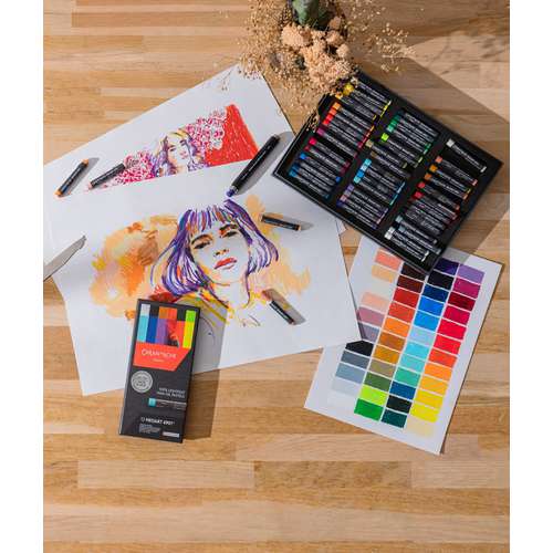 CARAN d'ACHE® NEOART™ 6901 wasserfeste Wachs- und Ölpastellkreiden-Sets
